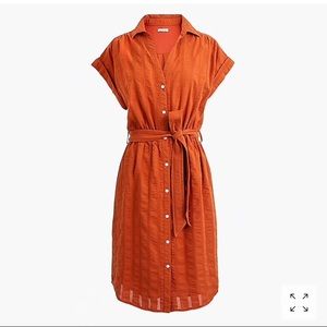 J.Crew Button Shirtdress Size XS in Tawny Spice